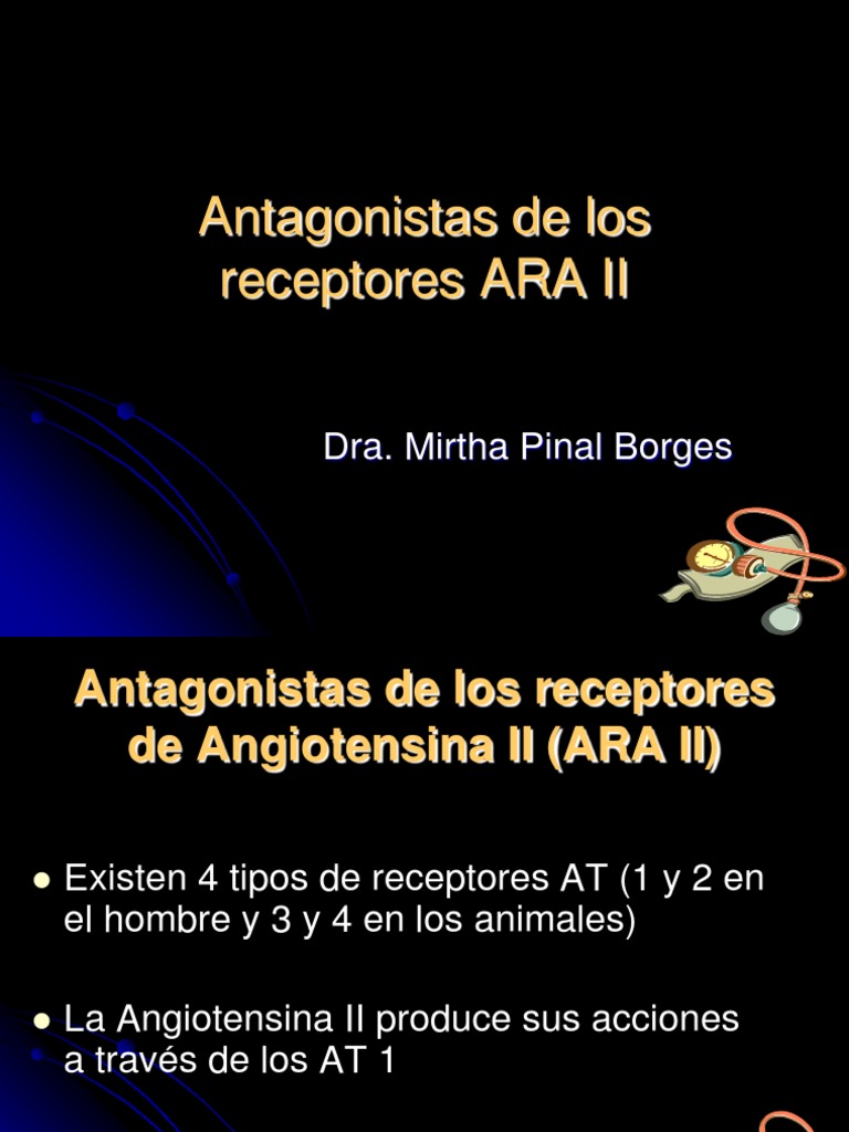 i Antagonistas de Los Receptores de Angiotensina II Angiotensina