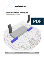 Subwoofer Arrays EV