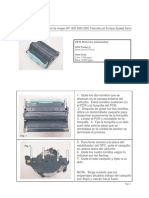 Manual para Desarmar El Drum de Imagen HP 1500 2500 2550