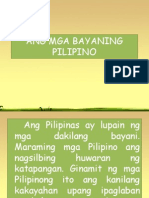 Ang Mga Bayaning Pilipino