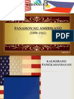 Kabanata 5 Panahon NG Amerikano (1898-1941)