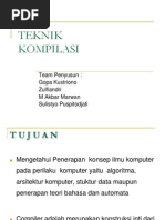 Download Materi Kuliah Teknik Kompilasi by Dea Andriansyah SN142332704 doc pdf