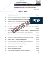 Part III Geography Mains Paper II Trend Analysis 2009 1995