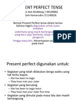 Present Perfect Tense