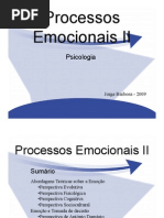 PROCESSOS EMOCIONAIS 2
