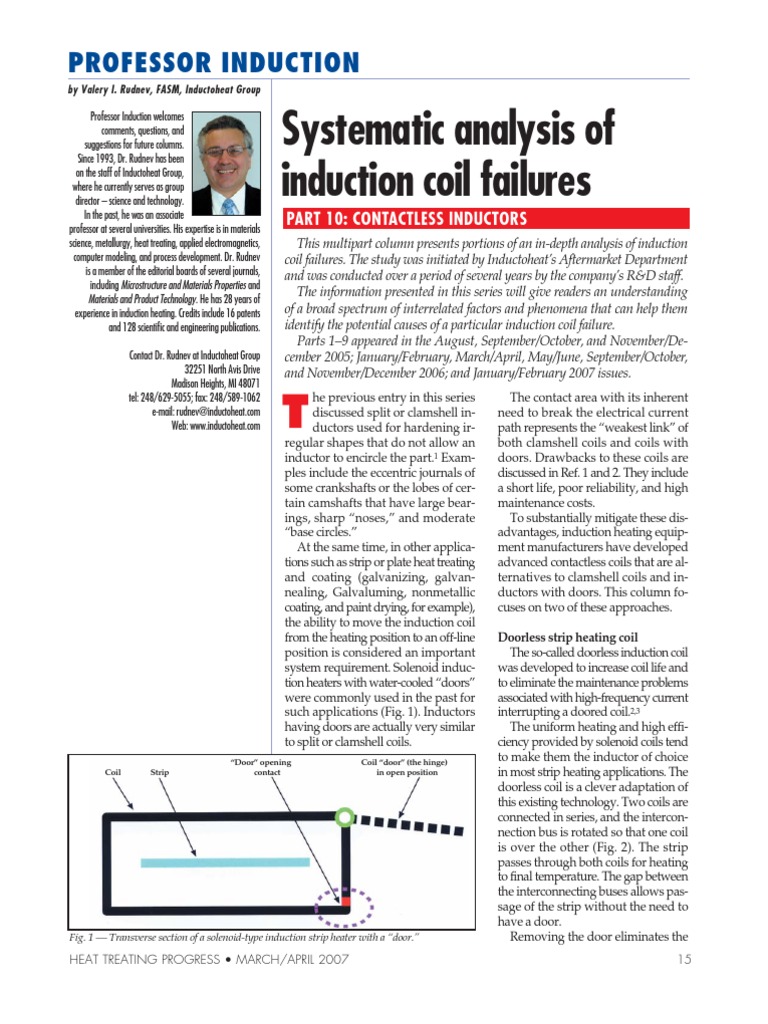 Systematic Analysis of Induction Coil Failures PDF