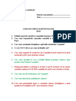 Test Curs Doctrina