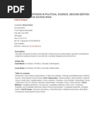 Download Theory and Methods in Political Science by Diego SN142348949 doc pdf