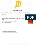 Narrative Voice and Agency in Drama Aspects of A Narratology - Jahn - Manfred