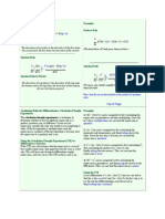 Product Rule