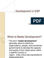 Media Development in ESP