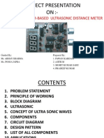 Ultra Sonic Distance Meter Using Microcontroller by Pawan Kadam