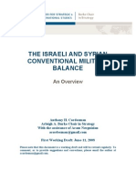 Israeli-Syrian Conv Mil Bal