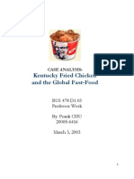 KFC Case Analysis: Strategies for Success in Mexico