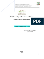 Ecossistemas Pantanal e Restauração Ambiental