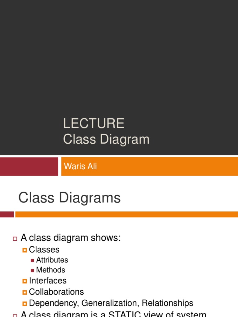 Class Diagram Pdf Class Computer Programming Inheritance