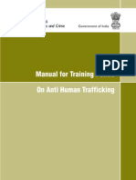 Manual for Training Police
on Anti Human Trafficking