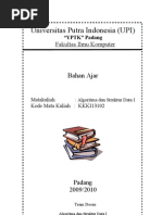 Download Modul Algoritma Dan Struktur Data  by Abdul Hamid SN142378587 doc pdf
