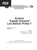 Analisis Del Estado Docente
