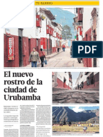 Proyecto Pinta Tu Barrio Urubamba Cusco