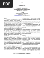 Scientific Semeiotics - White Paper
