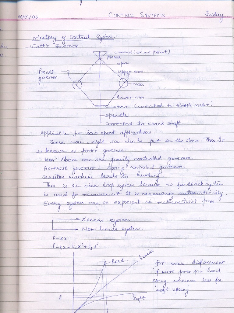 Control System Complete Notes (New) | PDF