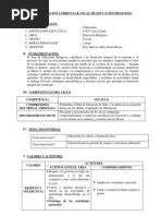 PROGRAMACIÓN CURRICULAR ANUAL DE EDUCACIÓN RELIGIOSA