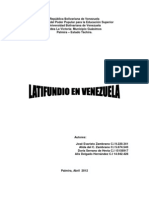 Latifundio en Venezuela