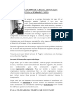 Piaget Sobre El Lenguaje y Pensamiento PDF