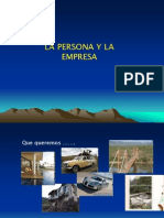 Persona y Empresa