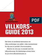 Officersförbundet Villkorsguiden 2013