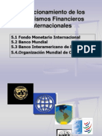 Organismos financieros internacionales