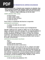 receitas de sabão
