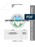 Valvetronic Motores Investigacion