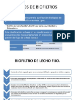 Tipos de Biofiltros