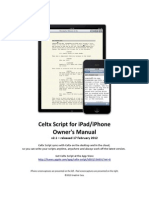 Celtx Script Owners Manual