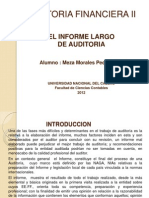 Presentación de Informe Largo de Auditoría (PMeza)