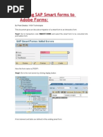 Migrating SAP Smart Forms to Adobe Forms