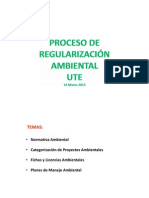 Proceso de Regulacion Ambiental