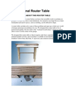 Professional Router Table PDF