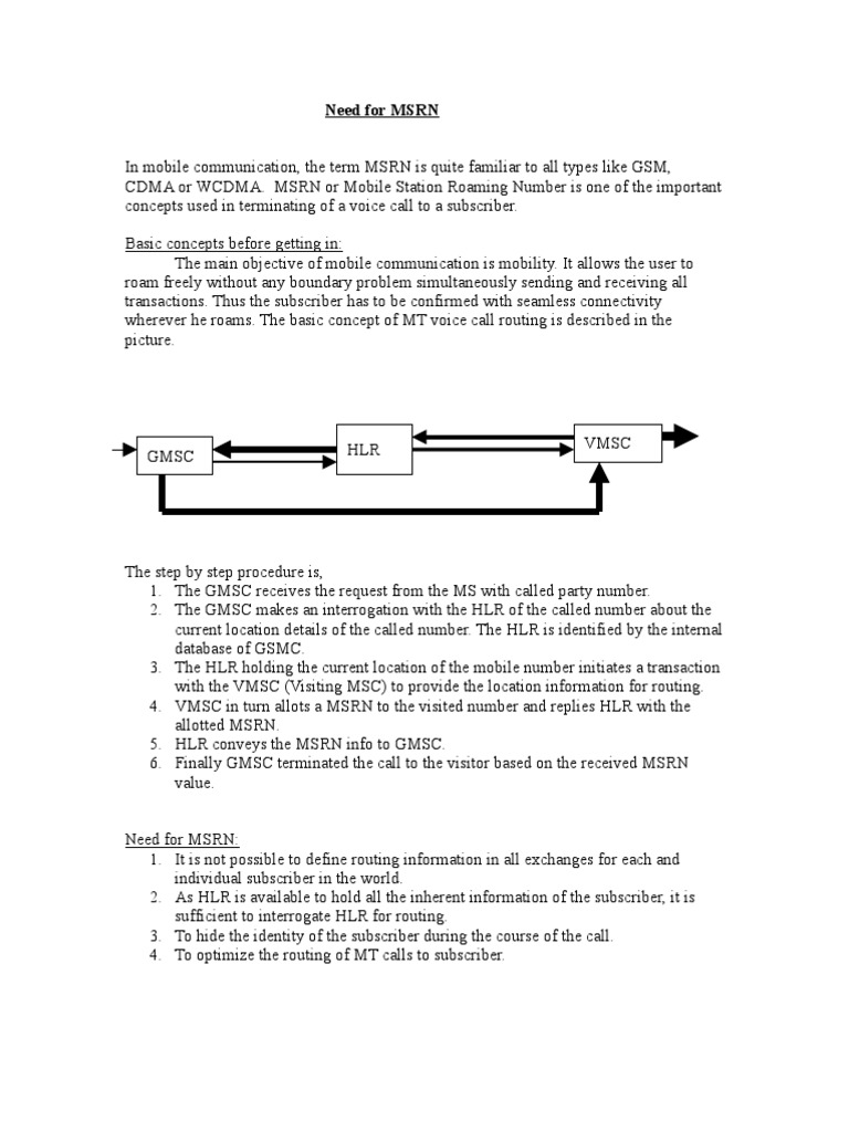 Mobile Station Roaming Explained | PDF | Software Defined Radio | Radio ...