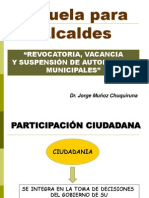 REVOCATORIA - VACANCIA Y SUSPENSION - Dr. Muñoz