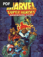 Marvel Super Heroes Adventure Game (SAGA) RPG - Roster Book