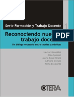 Reconociendo Nuestro Trabajo Docente - Héctor Gónzalez - CTERA