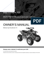 X300 - Extreme 300cc ATV Owners Manual