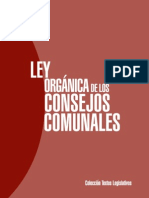 Ley de Los Consejos Comunales