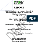 ASEAN Summit Report