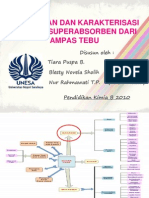 Pembuatan Dan Karakterisasi Polimer Superabsorben Tiara