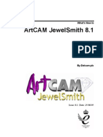 Artcam Jewelsmith 8.1: What'S New in