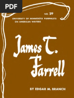 Edgar M. Branch James T. Farrell 1963